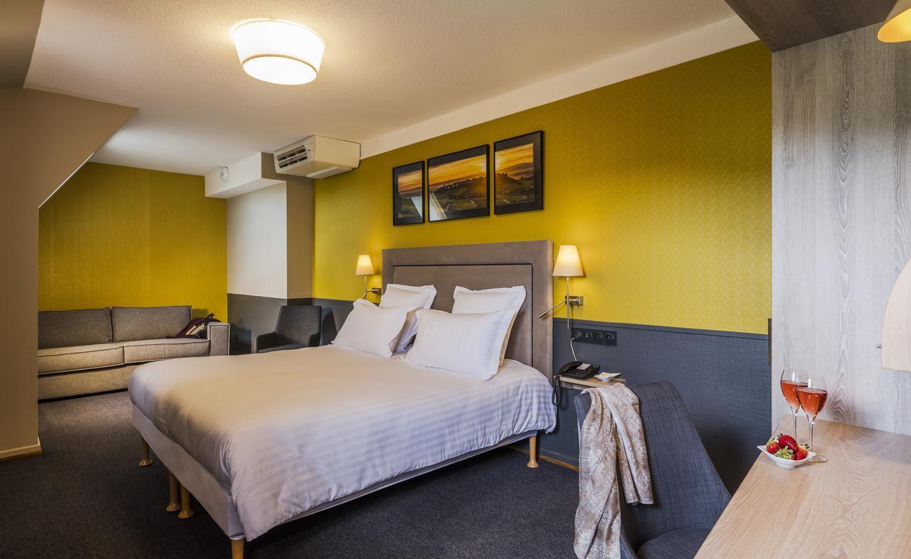 Hotel Restaurant Au Riesling Zellenberg Bagian luar foto